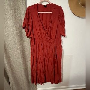 Torrid size 3 burnt orange dress